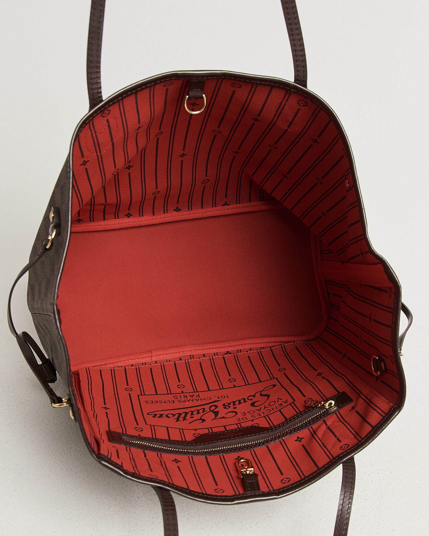 Herren | Pre-Owned & Vintage Bags | Louis Vuitton Pre-Owned | Neverfull MM Damier Ebene
