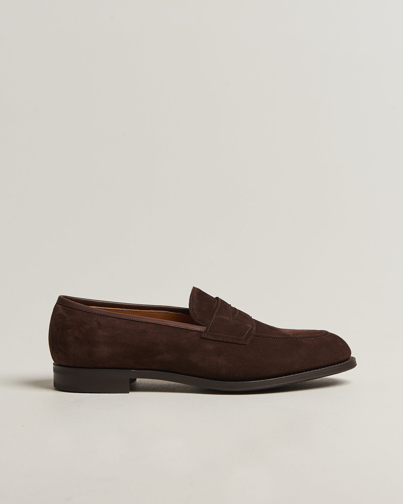 Herren | Loafer | Edward Green | Piccadilly Penny Loafer Mink Suede