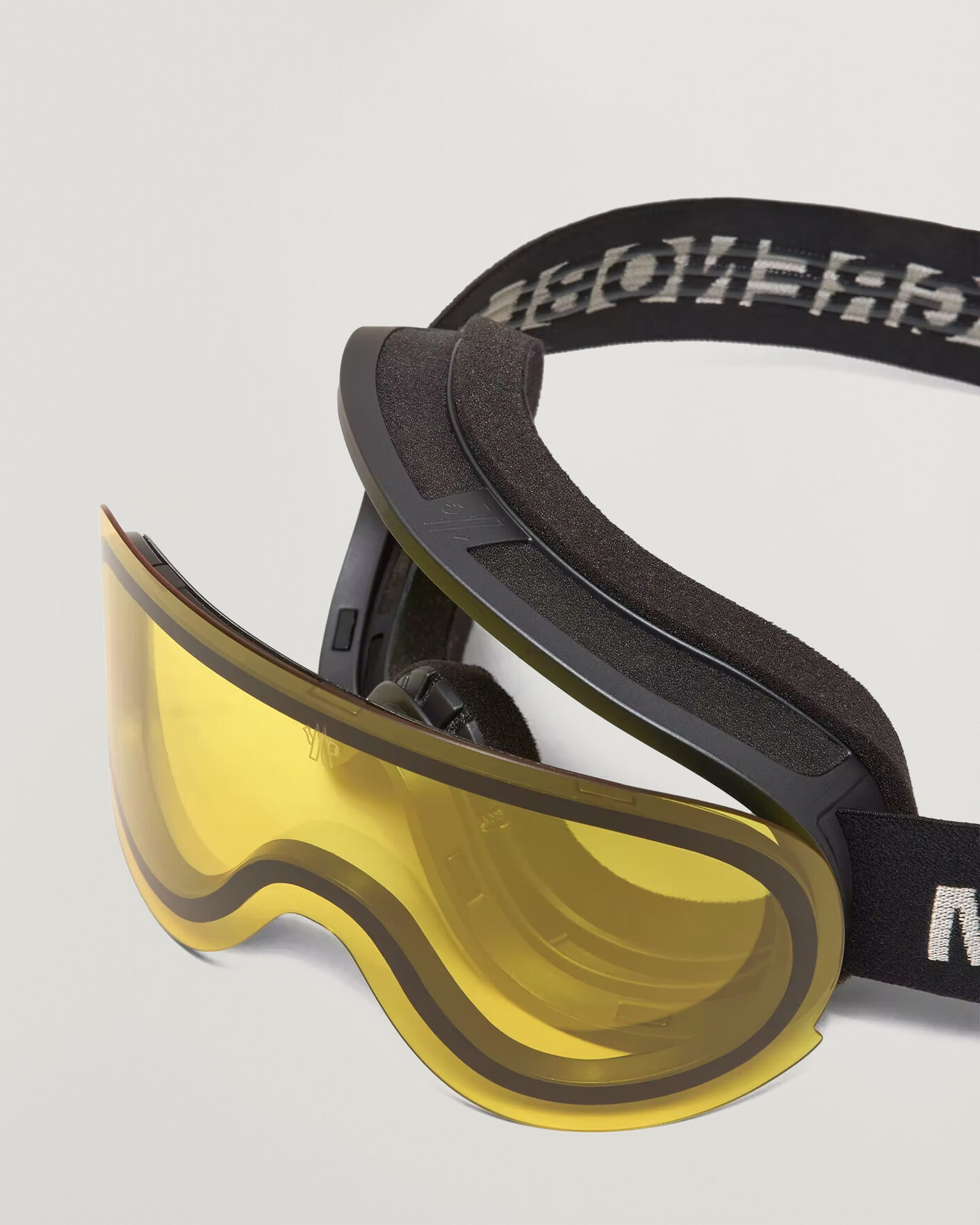 Herren | Sonnenbrillen | Moncler Lunettes | Snowflare Ski Googles Black/Yellow