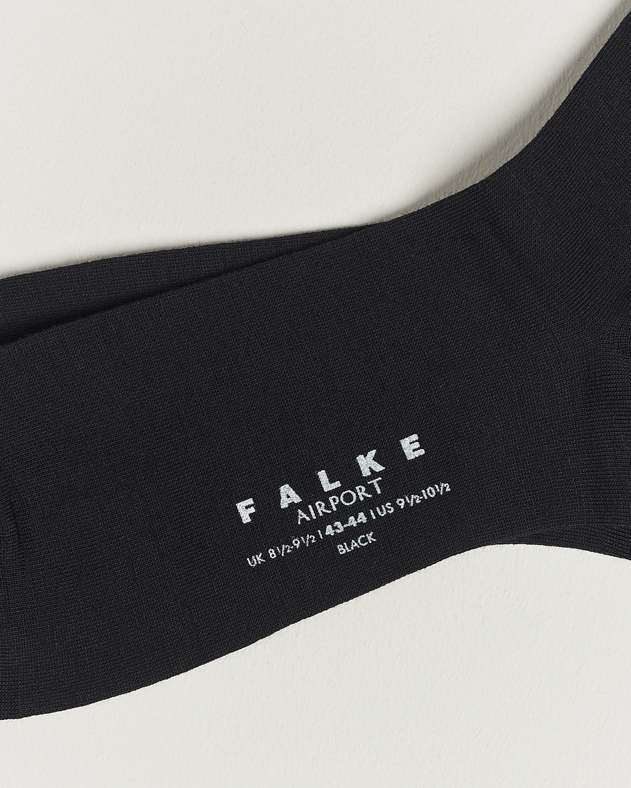 Herren | Unterwäsche | Falke | 10-Pack Airport Socks Black