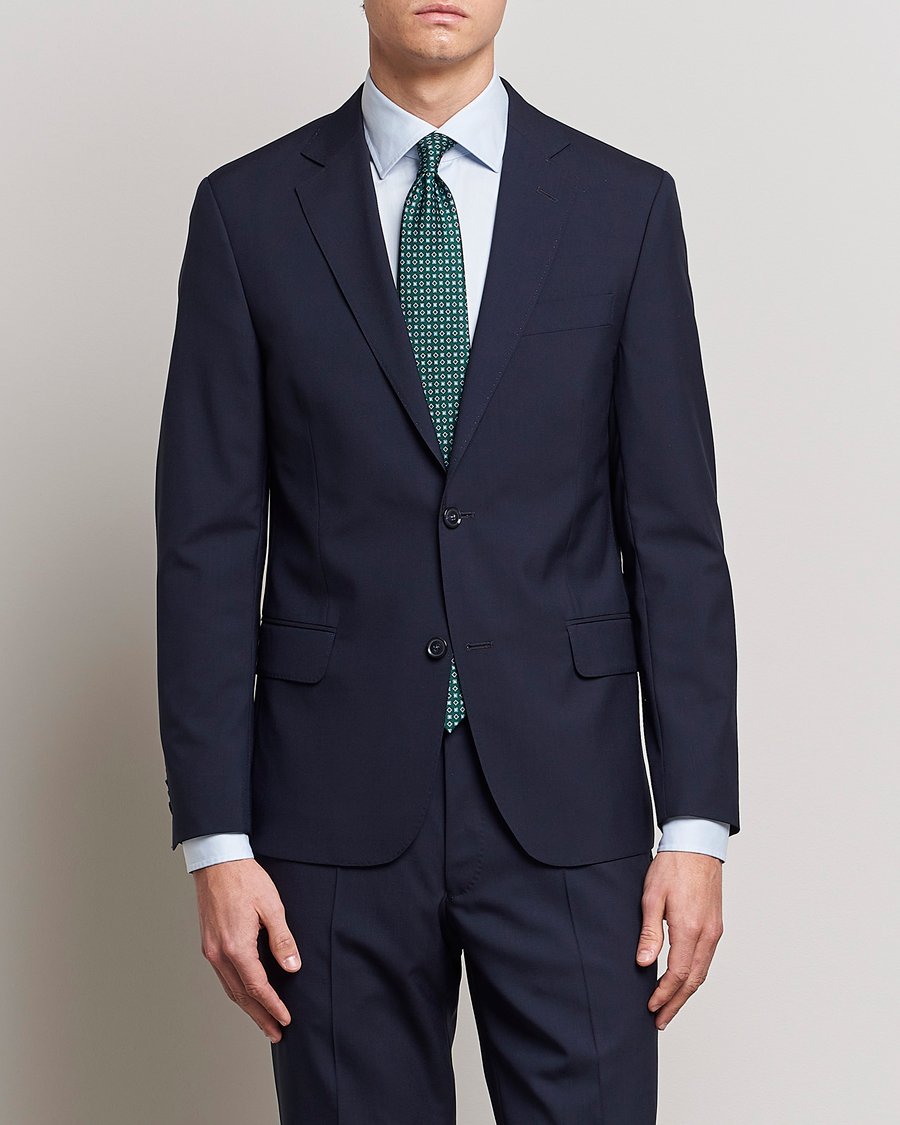 Herren | Kleidung | Oscar Jacobson | Edmund Wool Suit Blue