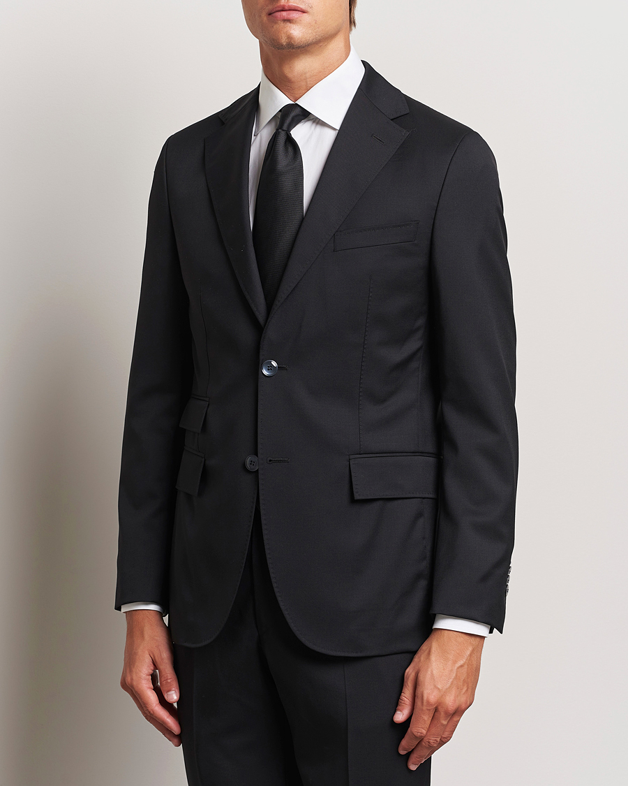 Herren | Anzüge | Morris | Heritage Prestige Wool Suit Black