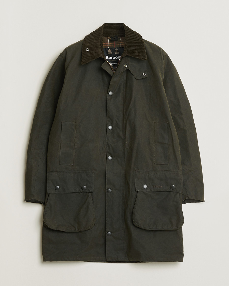 Herren | Pre-owned Jacken | Pre-owned | Barbour Lifestyle Classic Northumbria Jacket Olive UK36 - EU46