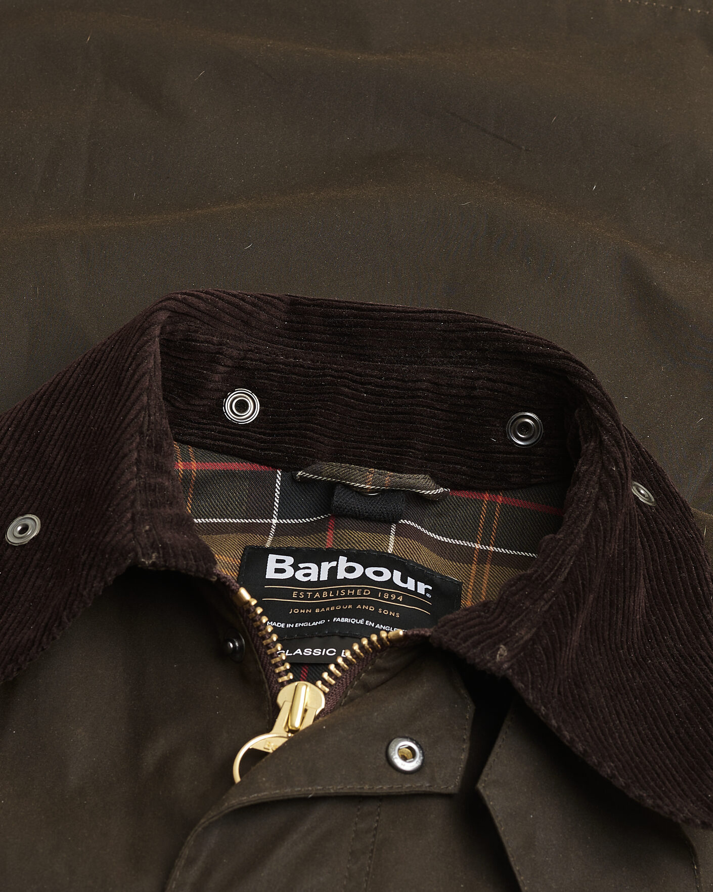 Herren | Pre-owned Jacken | Pre-owned | Barbour Lifestyle Classic Bedale Jacket Olive UK46 - EU56