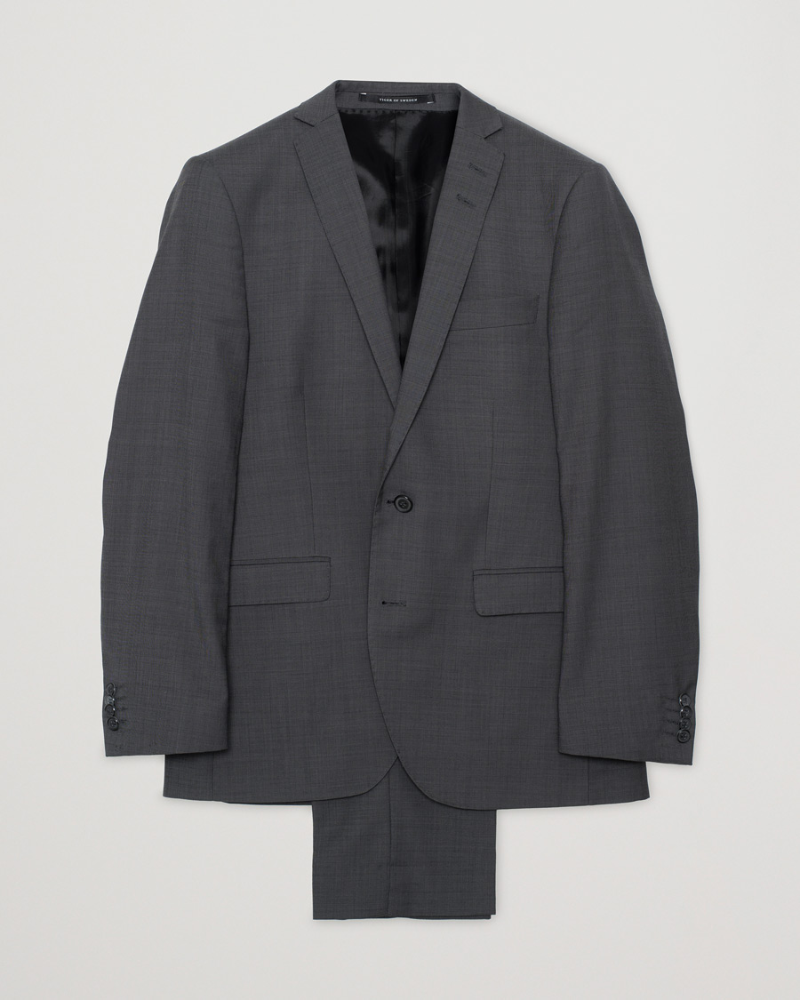 Herren | Tiger of Sweden Norden Suit Charcoal | Pre-owned | Tiger of Sweden Norden Suit Charcoal