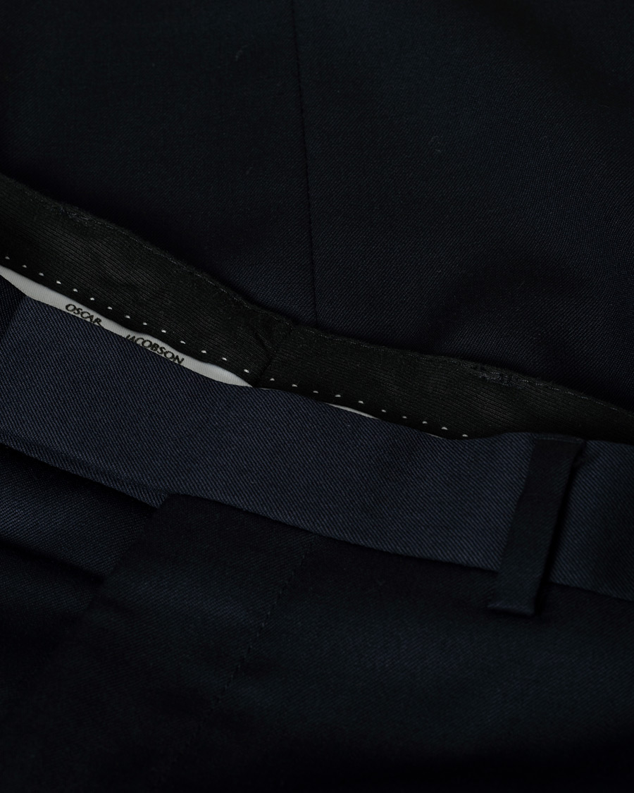 Herren | Pre-owned Hosen | Pre-owned | Oscar Jacobson Dave Kostymbyxa 100% Wool Navy 92