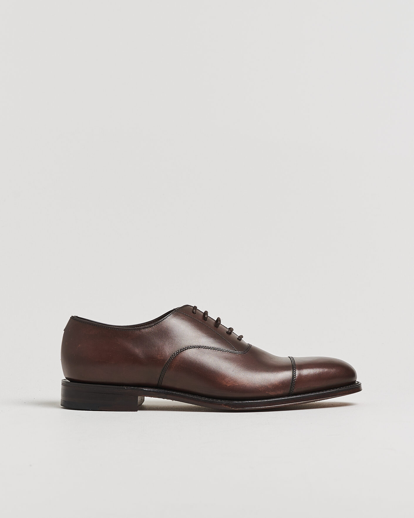 Herren | Pre-owned Rahmengenähte Schuhe | Pre-owned | Loake 1880 Aldwych Oxford Dark Brown Calf UK9,5 - EU43,5