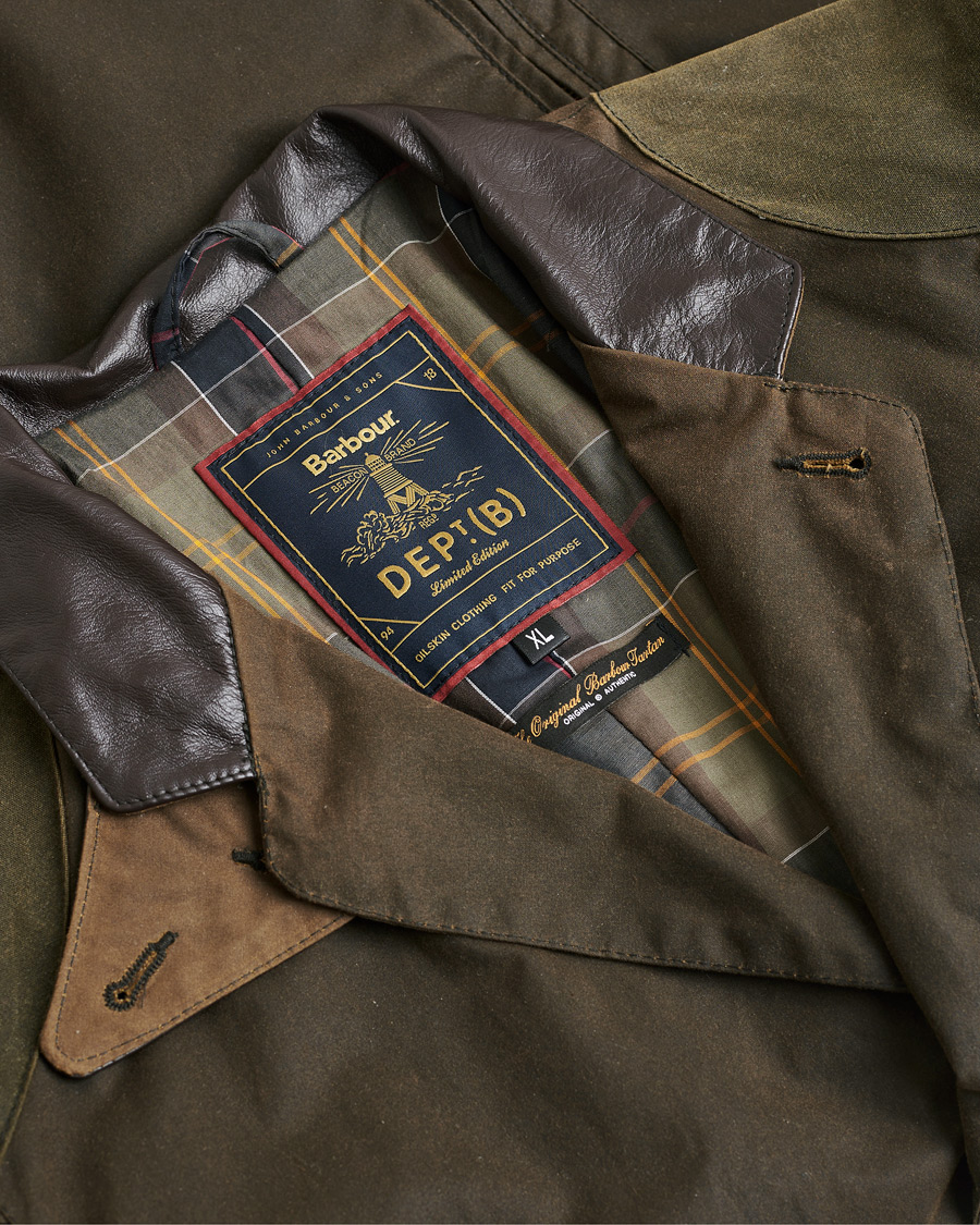 Herren | Barbour Heritage Dept. B Commander Jacket Olive XL | Pre-owned | Barbour Heritage Dept. B Commander Jacket Olive XL