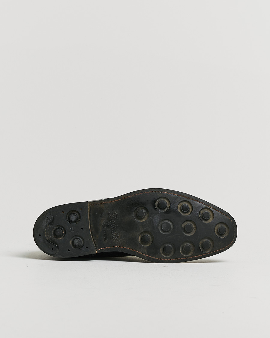 Herren | Pre-owned Rahmengenähte Schuhe | Pre-owned | Loake 1880 Hyde Boot Black Calf UK7 - EU41