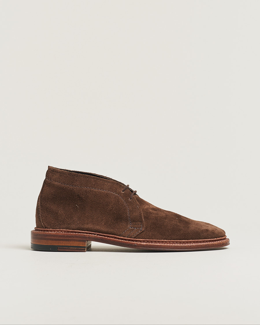 Herren | Alden 1492 Unlined Chukka Boot Dark Brown Suede US8 - EU41,5 | Pre-owned | Alden 1492 Unlined Chukka Boot Dark Brown Suede US8 - EU41,5