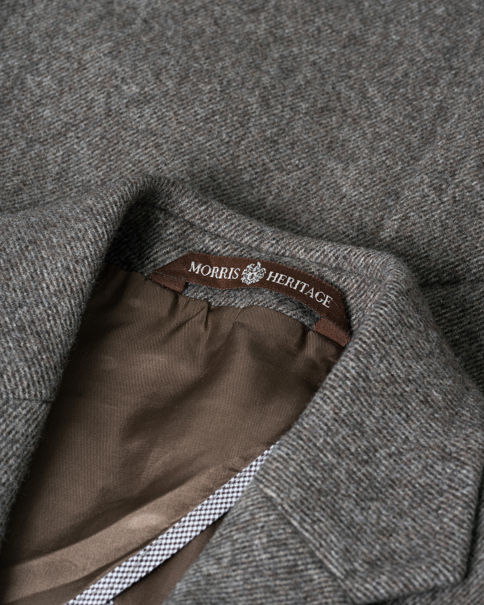 Herren | Morris Heritage George Double Face Coat Brown 46 | Pre-owned | Morris Heritage George Double Face Coat Brown 46