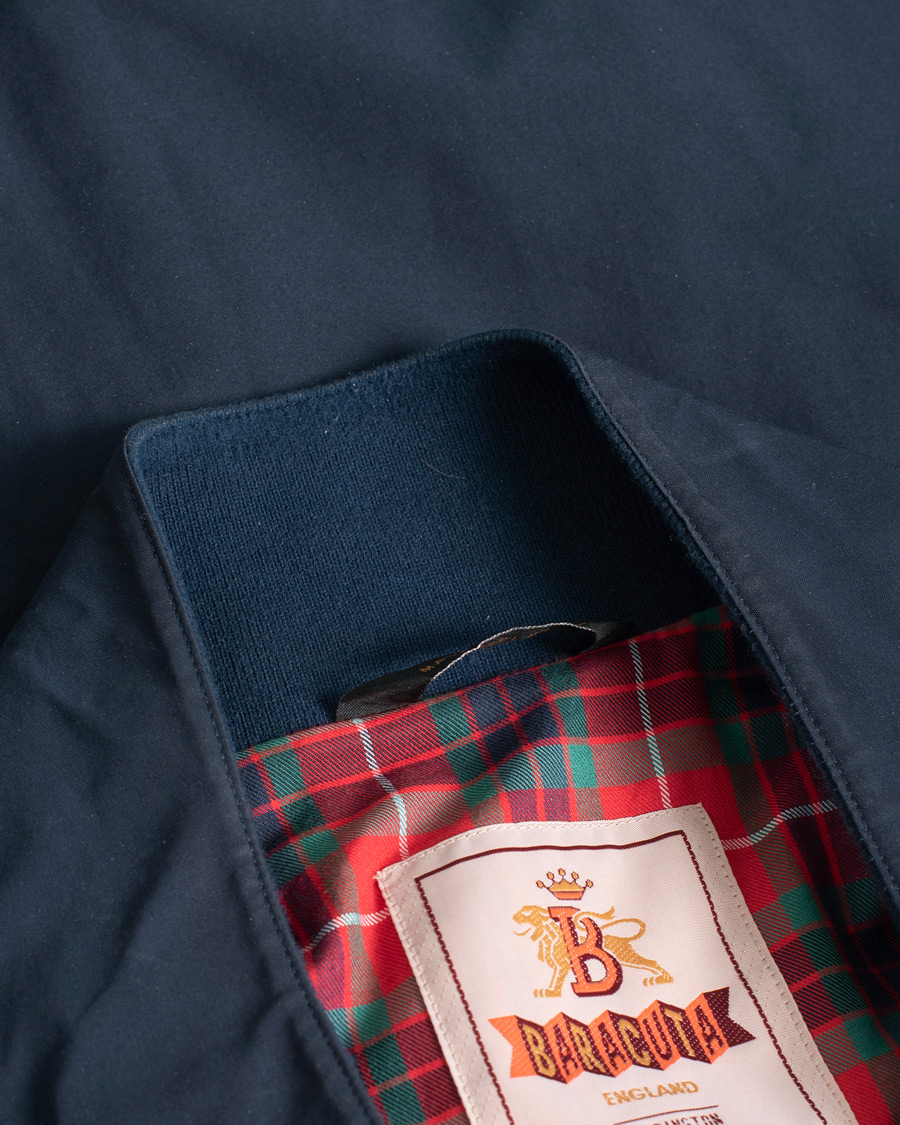 Herren | Jacken | Pre-owned | Baracuta G9 Original Harrington Jacket Navy