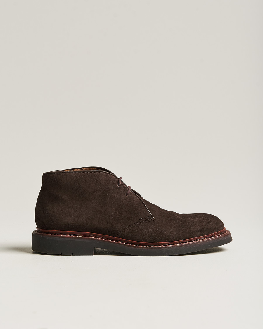 Herren | Heschung Genet Suede Chukka Boot Brown | Pre-owned | Heschung Genet Suede Chukka Boot Brown