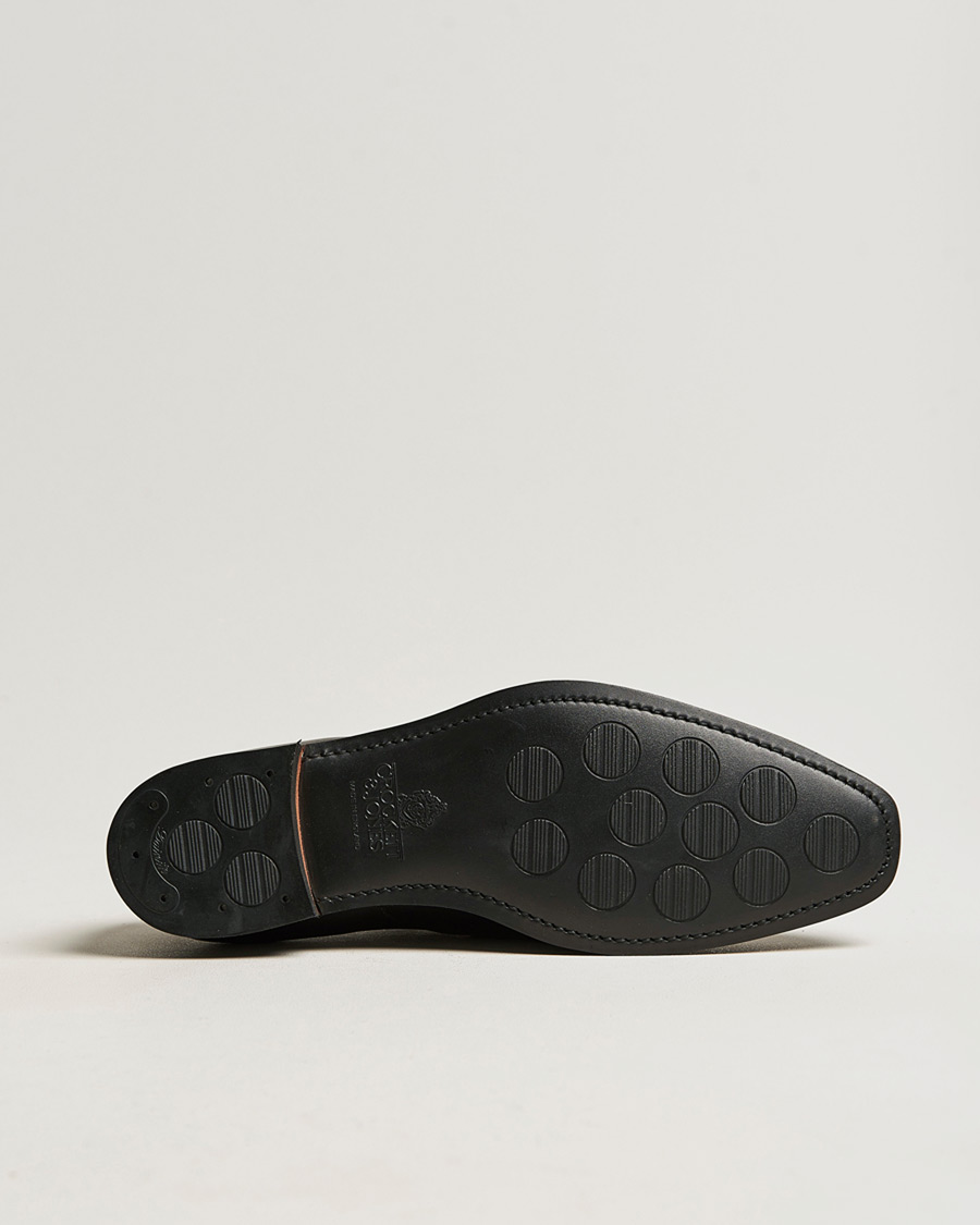 Herren | Pre-owned Rahmengenähte Schuhe | Pre-owned | Crockett & Jones Hallam Oxford City Sole E Black Calf UK6 - EU40