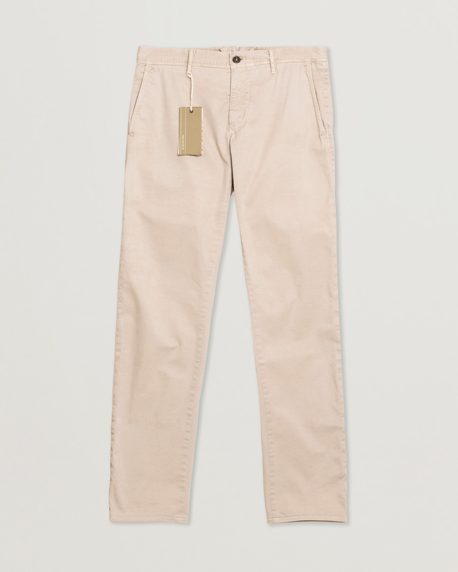 Herren | Incotex Slim Fit Stretch Slacks Sand W33 | Pre-owned | Incotex Slim Fit Stretch Slacks Sand W33