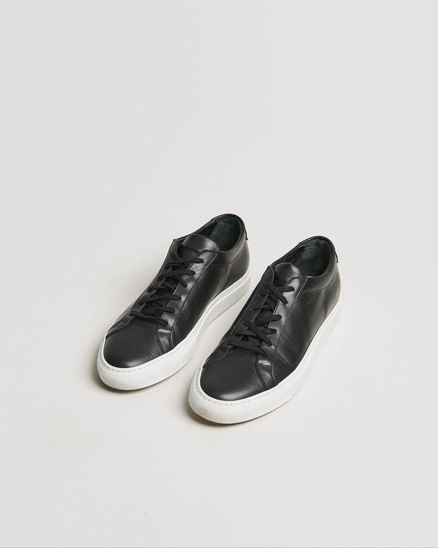 Herren | Common Projects Original Achilles Sneaker Black/White | Pre-owned | Common Projects Original Achilles Sneaker Black/White