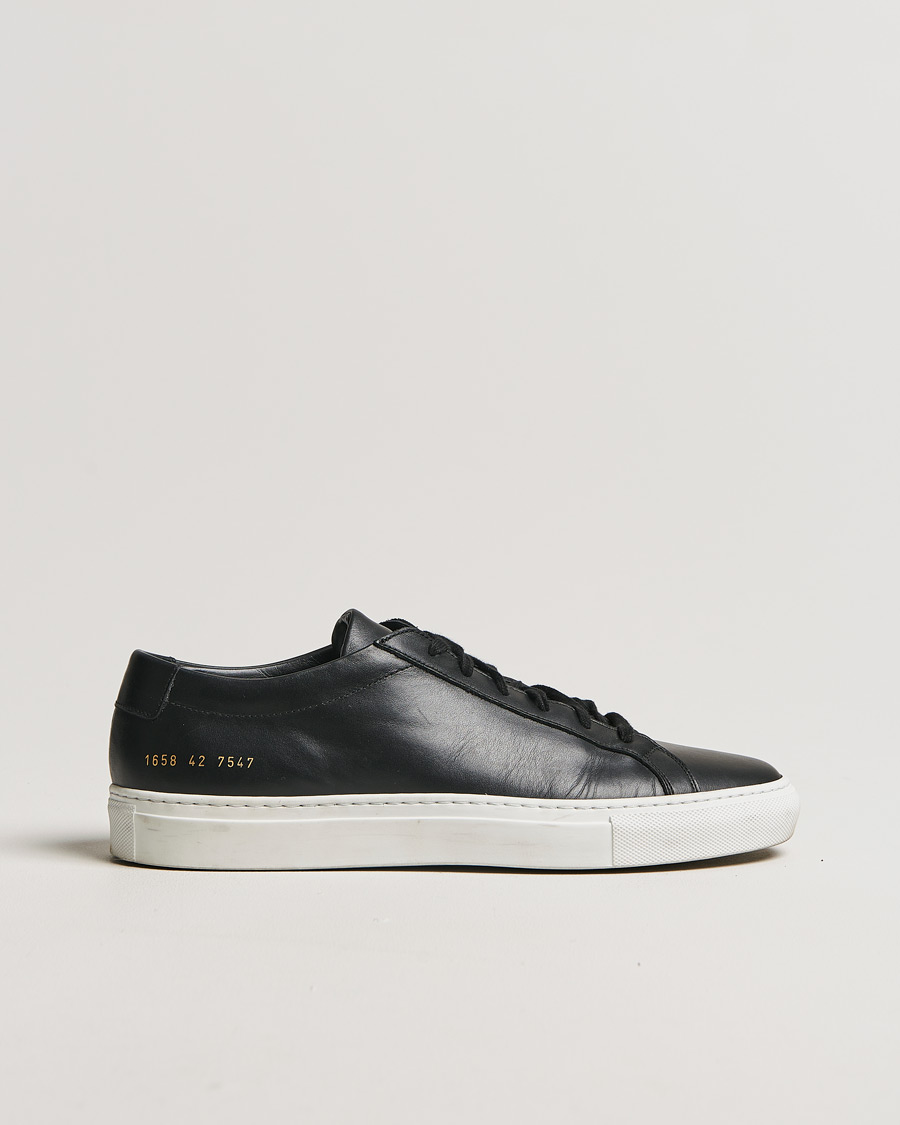 Herren | Common Projects Original Achilles Sneaker Black/White | Pre-owned | Common Projects Original Achilles Sneaker Black/White