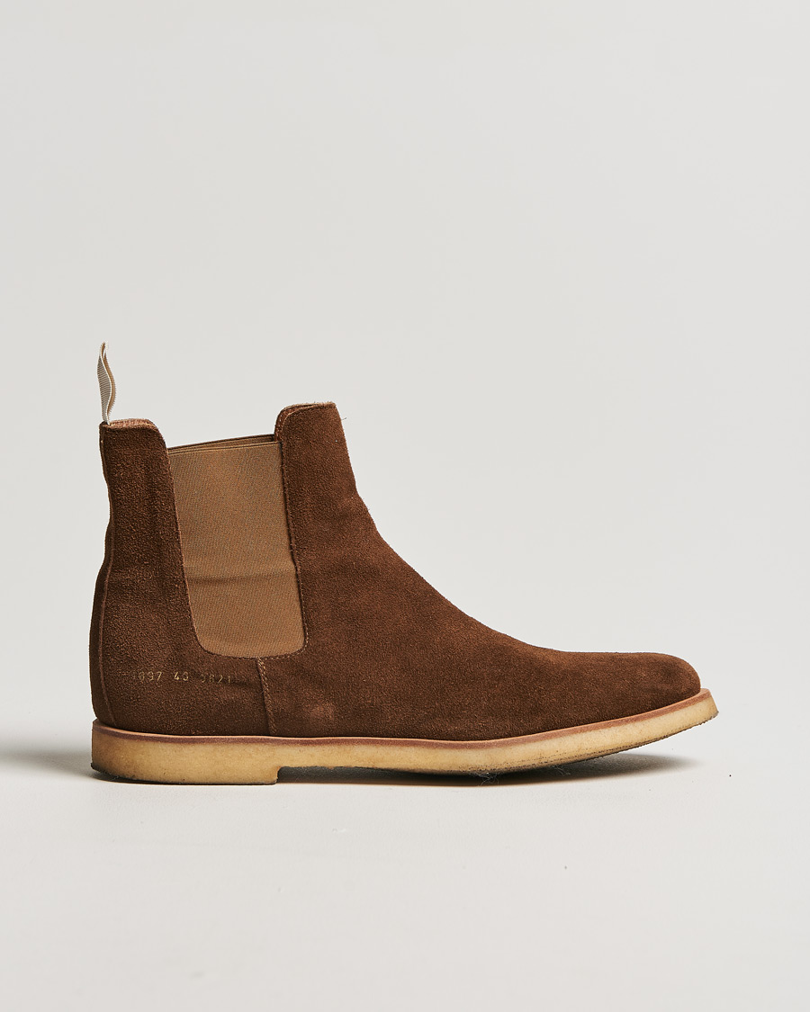 Herren | Common Projects Chelsea Boot Brown 43 | Pre-owned | Common Projects Chelsea Boot Brown 43