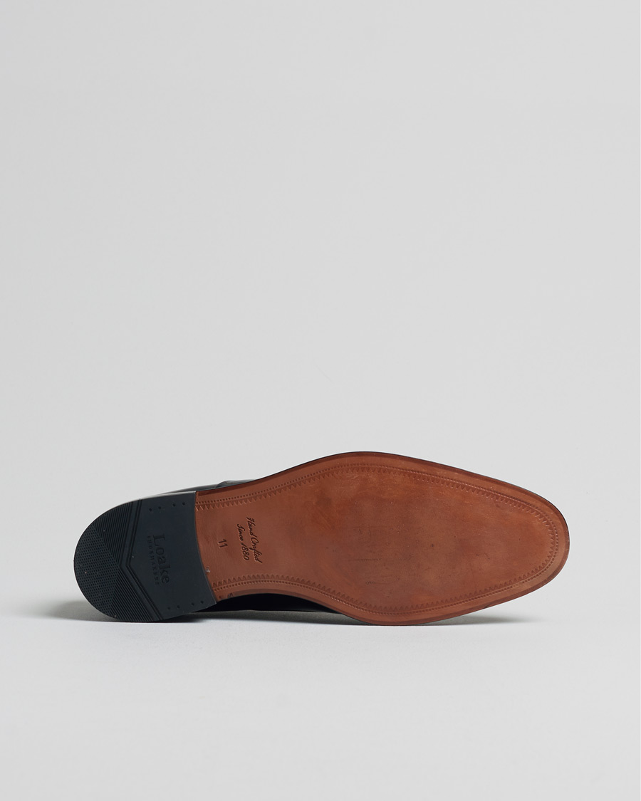Herren | Loake Lifestyle Patent Black | Pre-owned | Loake Lifestyle Patent Black