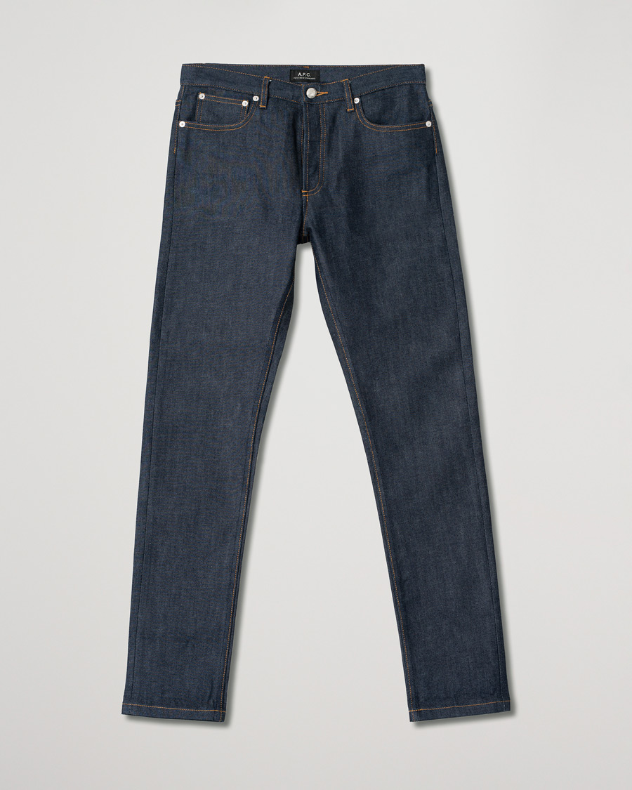 Herren | Jeans | Pre-owned | A.P.C. Petit New Standard Stretch Jeans Dark Indigo