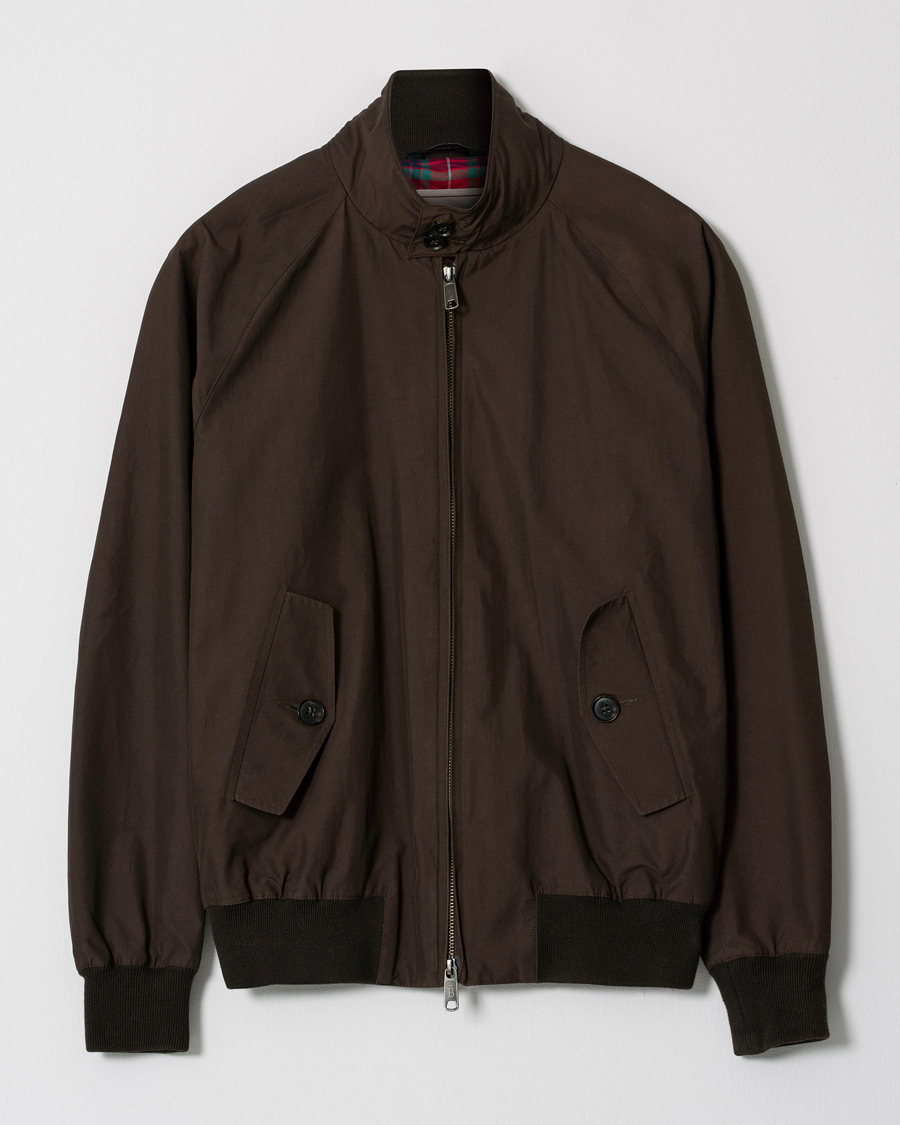 Herren | Jacken | Pre-owned | Baracuta G9 Original Harrington Jacket Chocolate UK38 - EU48