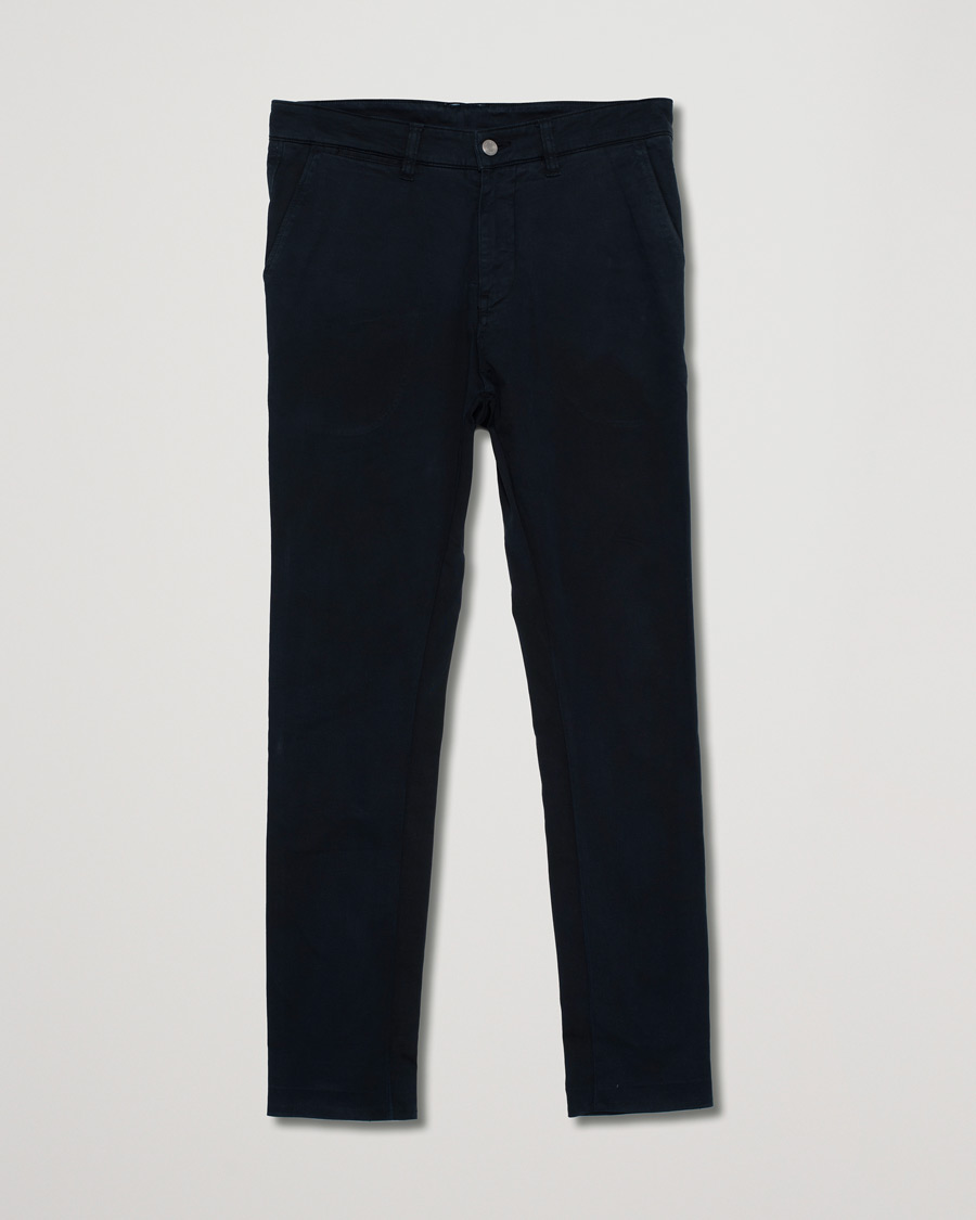 Herren | Hosen | Pre-owned | NN07 Marco Slim Fit Stretch Chinos Navy W30L30