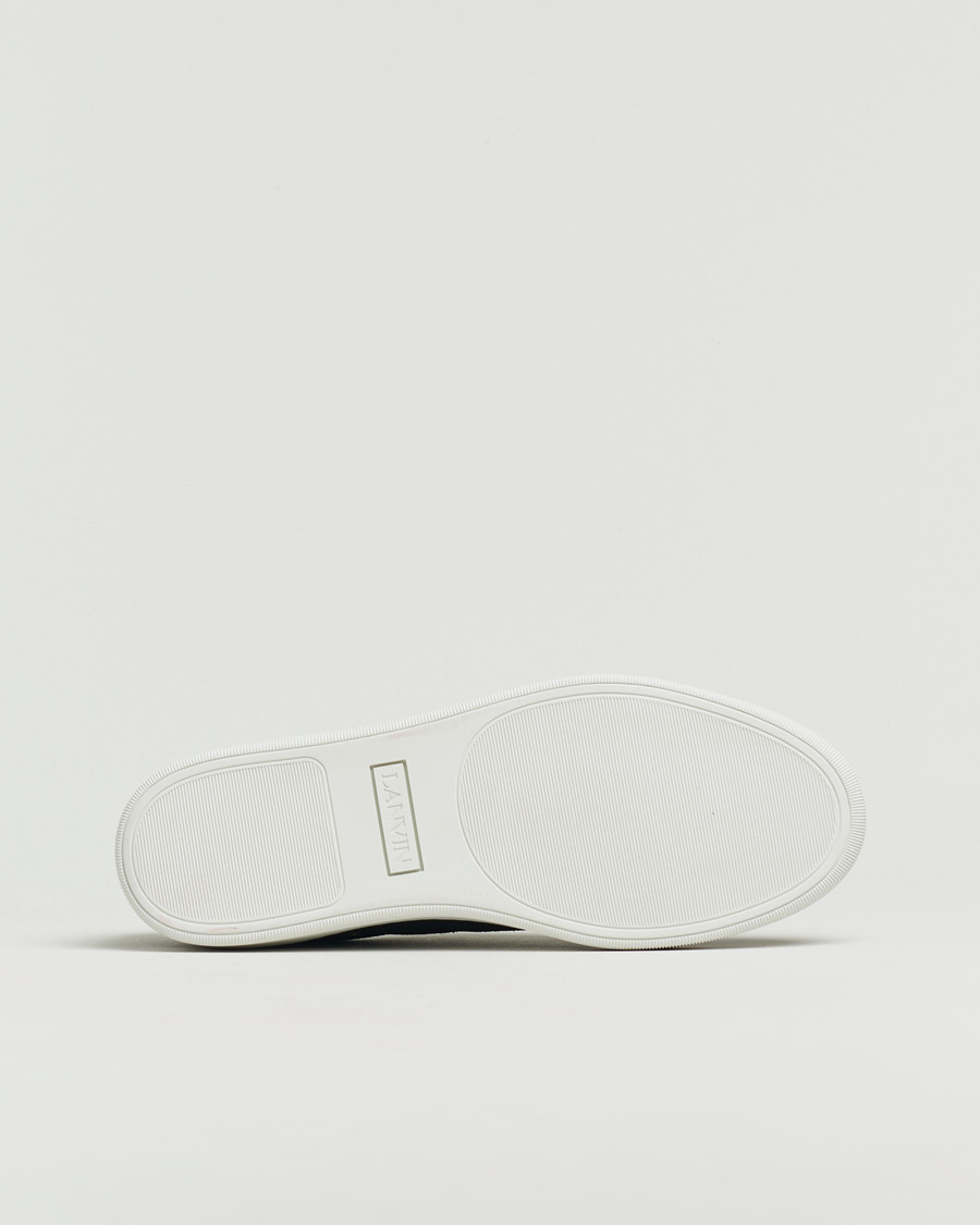 Herren | Lanvin DBB1 Patent Cap Toe Sneaker Black | Pre-owned | Lanvin DBB1 Patent Cap Toe Sneaker Black