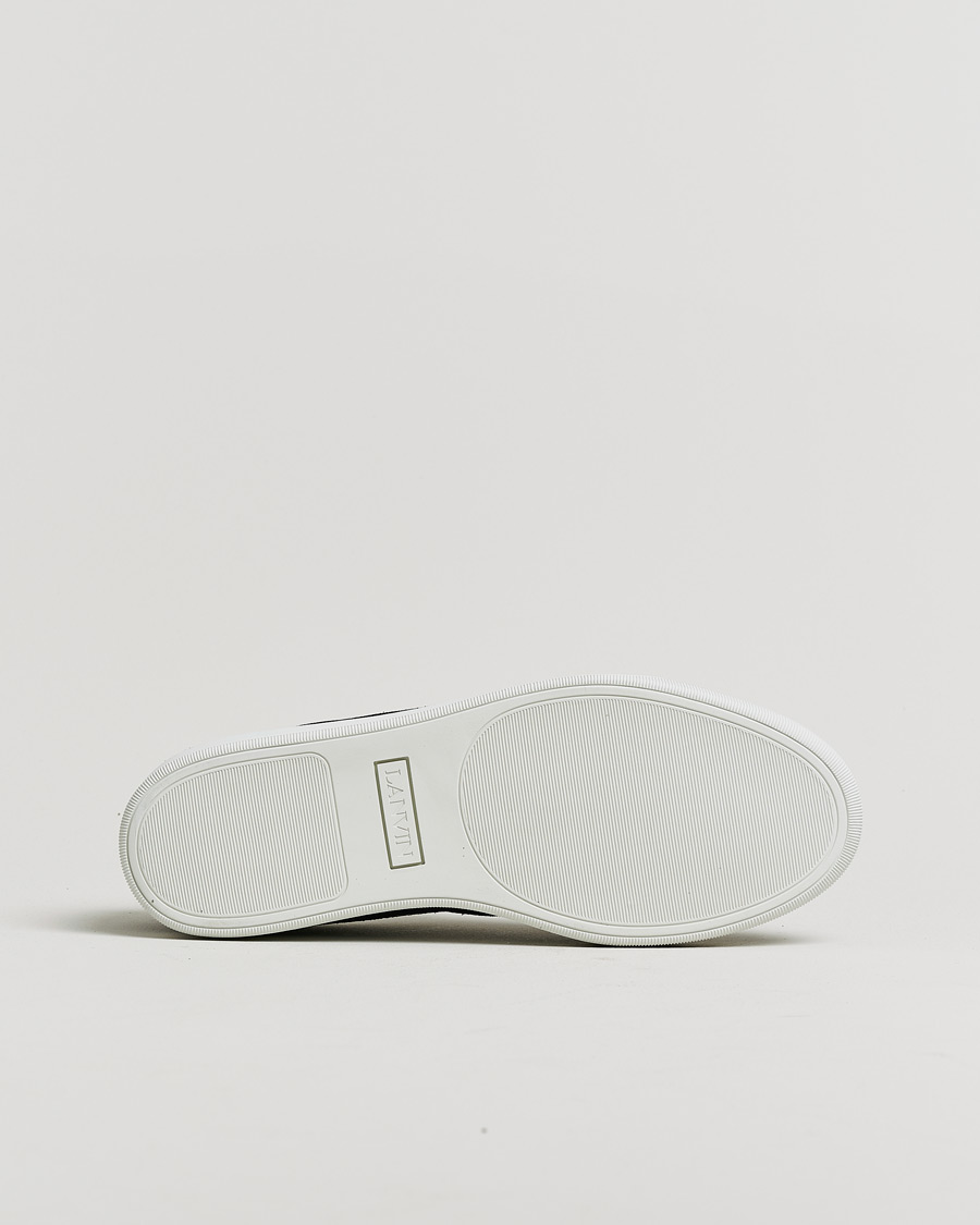 Herren | Pre-owned Schuhe | Pre-owned | Lanvin DBB1 Patent Cap Toe Sneaker Black UK10 - EU44