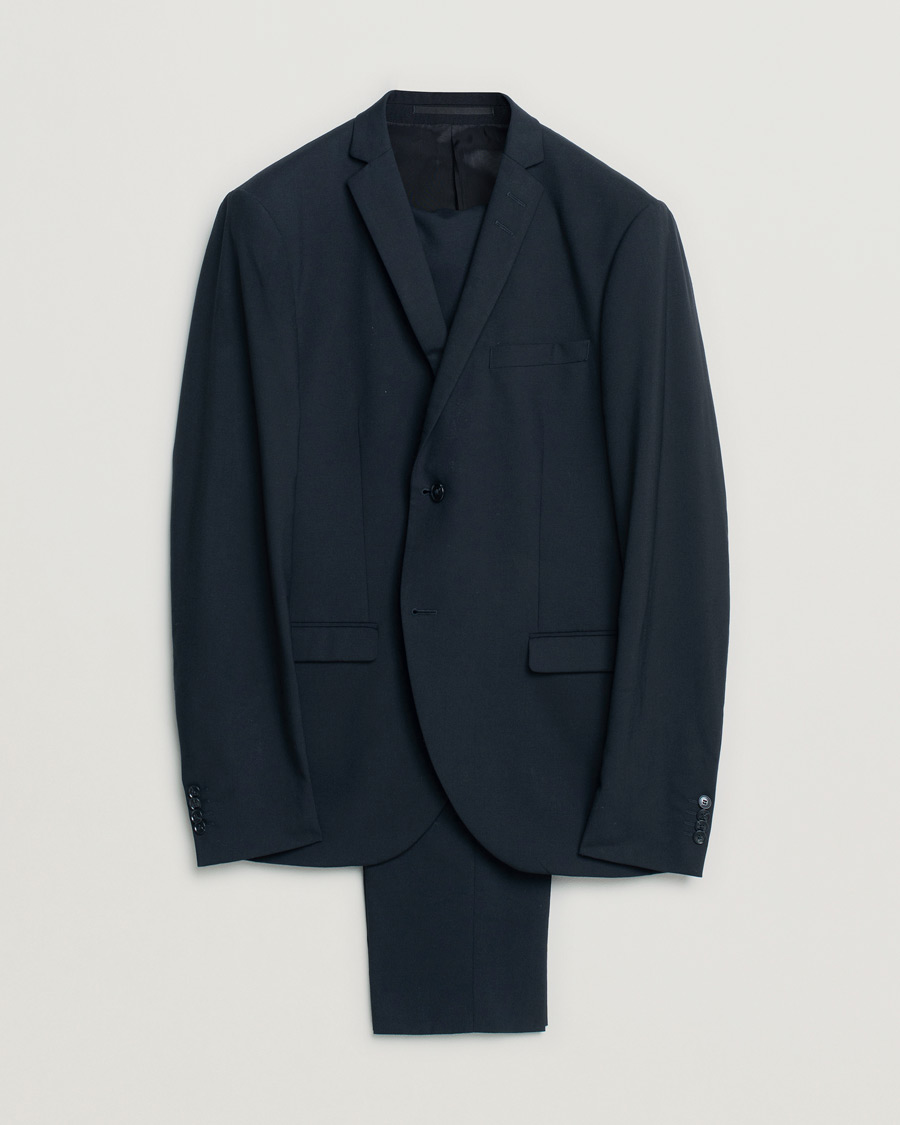 Herren | Tiger of Sweden Wool Suit Black 50 | Pre-owned | Tiger of Sweden Wool Suit Black 50