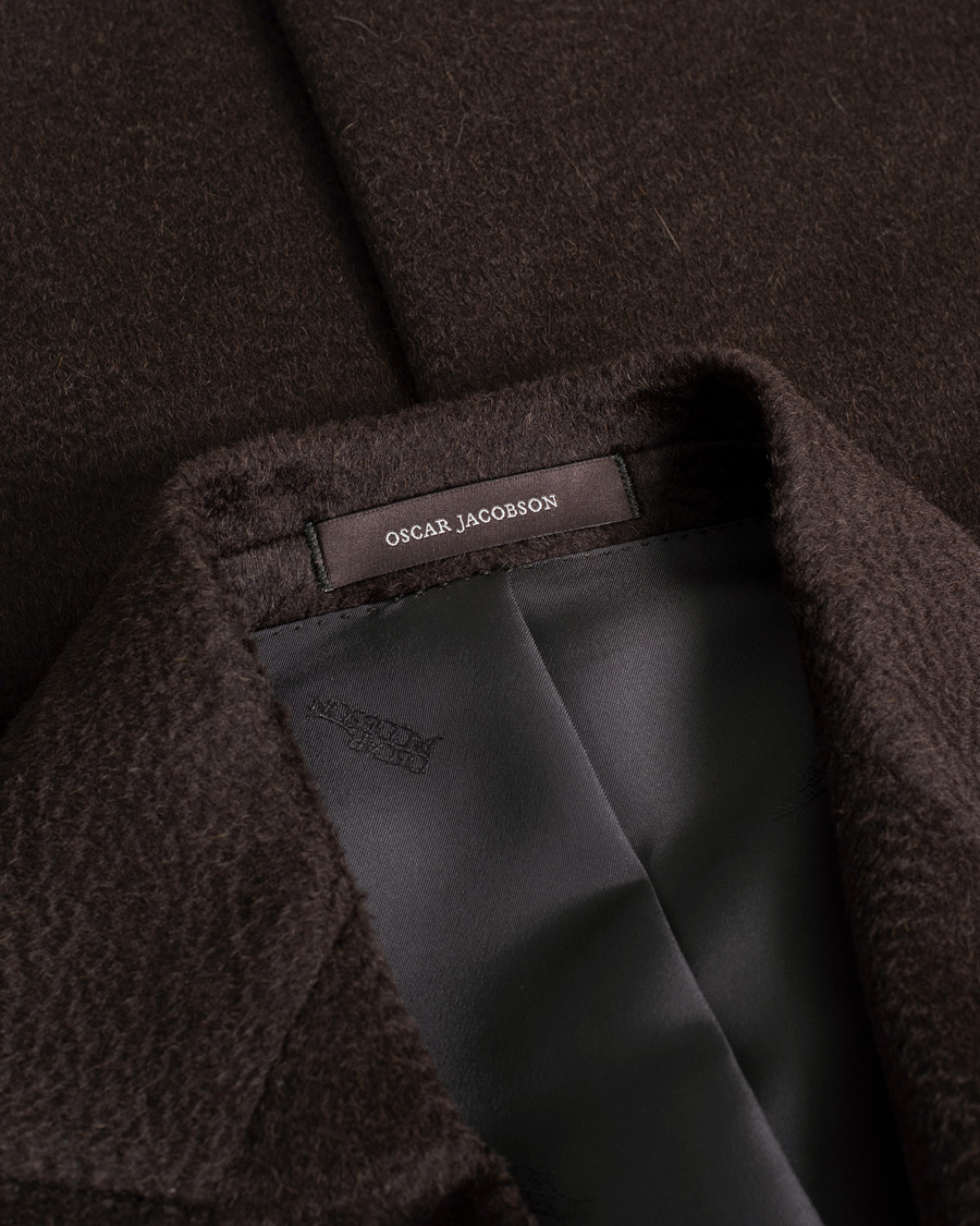 Herren | Jacken | Pre-owned | Oscar Jacobson Pekka Camel hair Coat Brown 50