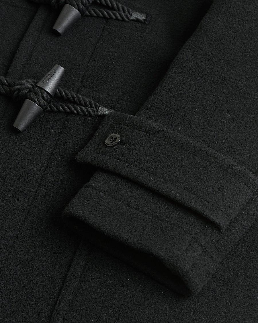 Herren | Pre-owned Jacken | Pre-owned | Burberry Wool Duffle Coat Black 50