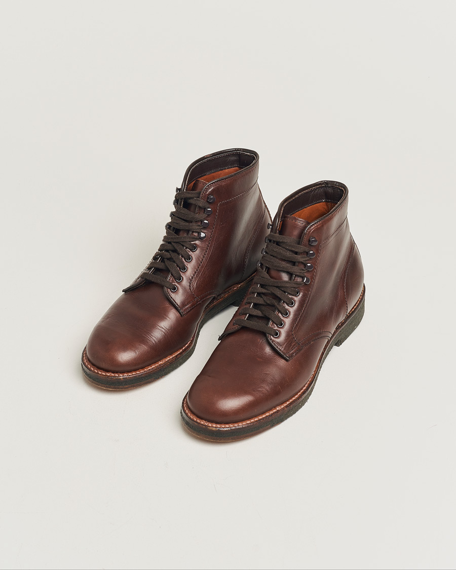 Herren | Alden N6808 Boot Dark Brown Calf US7,5 - EU41 | Pre-owned | Alden N6808 Boot Dark Brown Calf US7,5 - EU41
