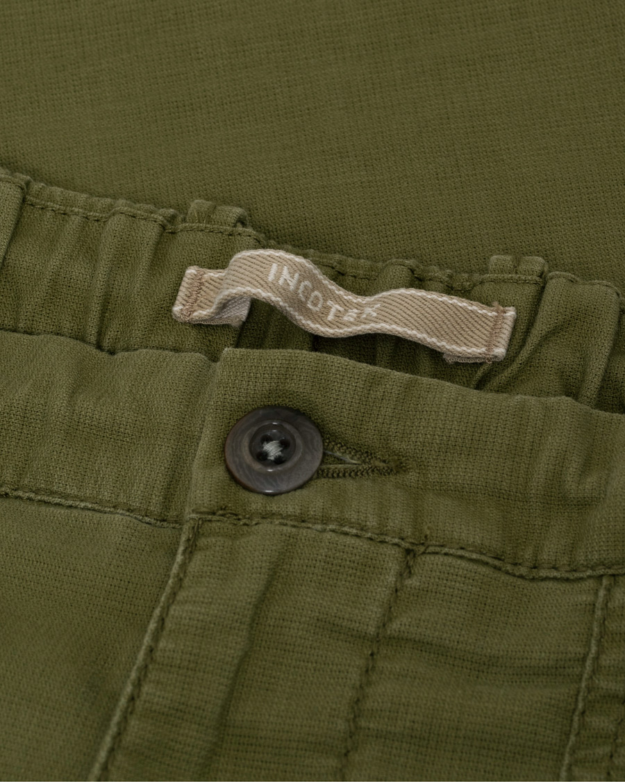 Herren | Hosen | Pre-owned | Incotex Slim Fit Drawstring Work Pants Military W32