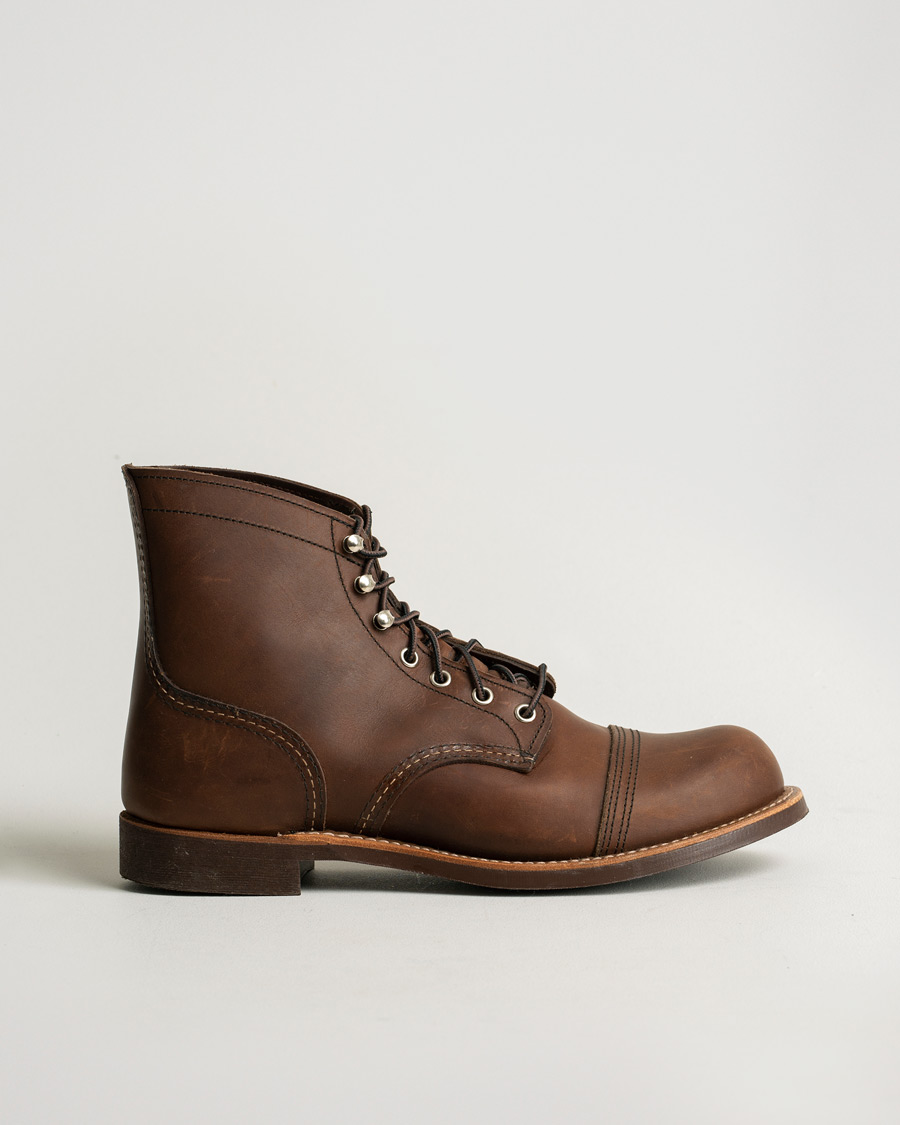 Herren | Red Wing Shoes Iron Ranger Boot Amber Harness | Pre-owned | Red Wing Shoes Iron Ranger Boot Amber Harness
