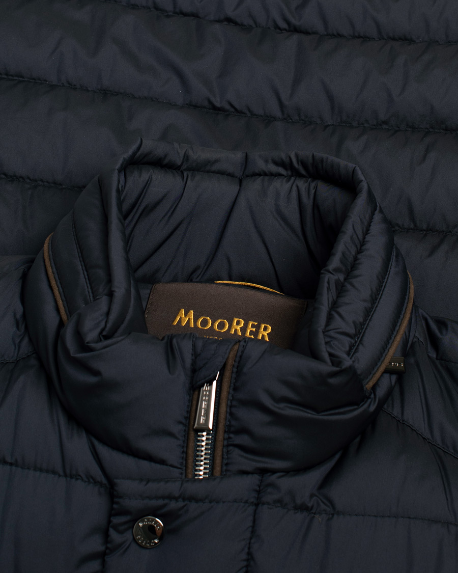 Herren | Jacken | Pre-owned | MooRER Morfeo Down Vest Navy 52