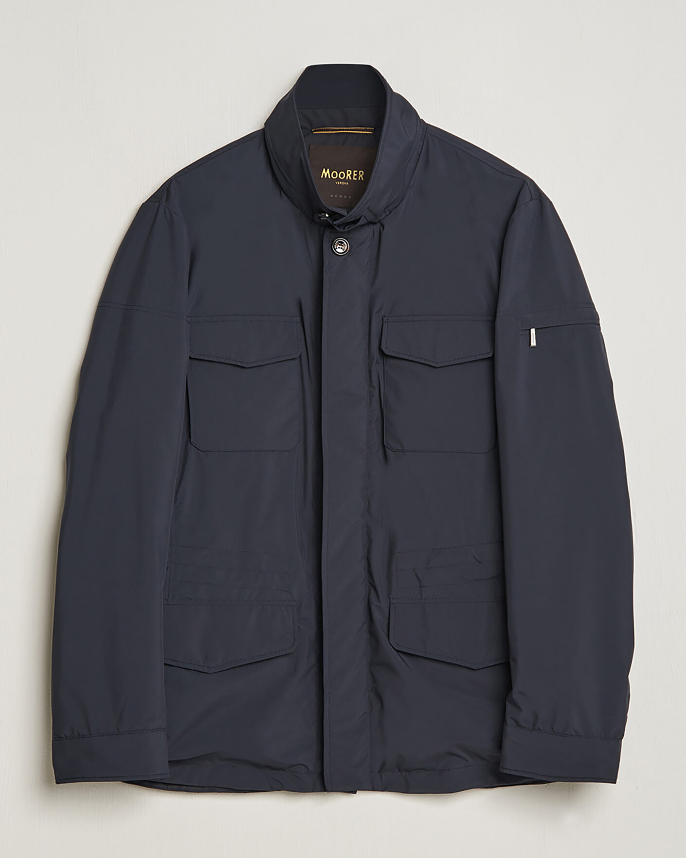 Herren | Pre-owned Jacken | Pre-owned | MooRER Waterproof Nylon Field Jacket Navy 50