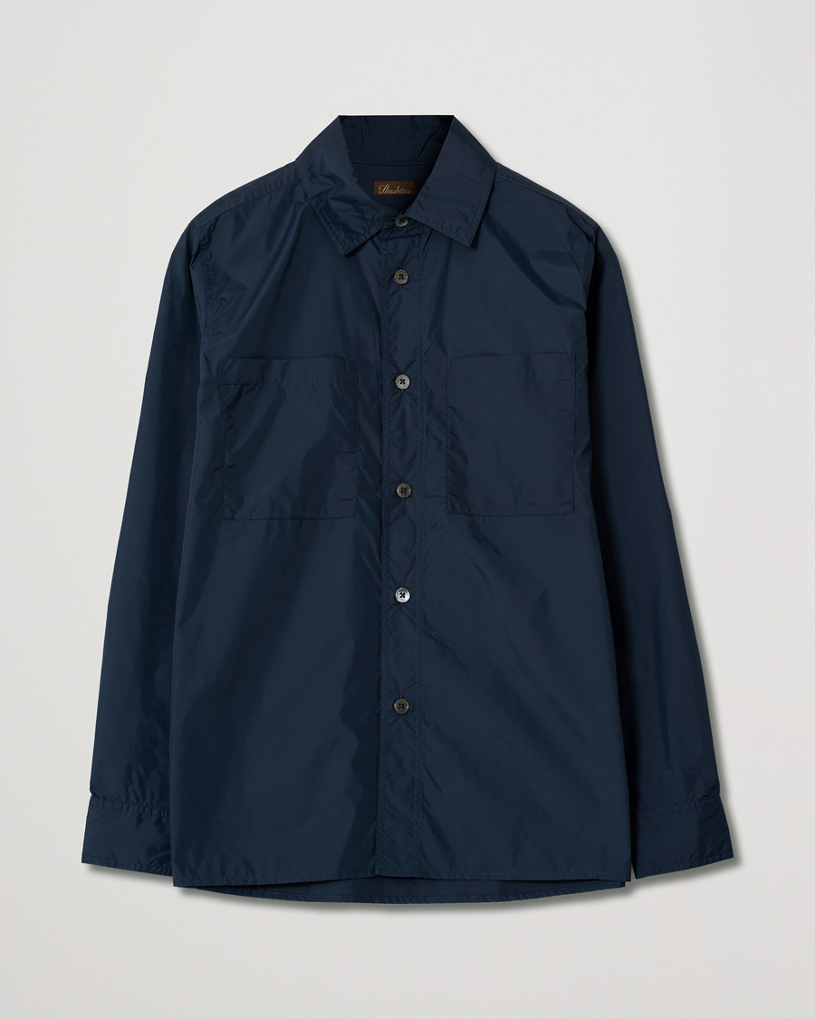 Herren | Pre-owned Hemden | Pre-owned | Stenströms Nylon Overshirt Navy