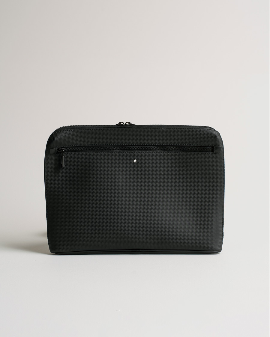 Herren | Montblanc Extreme 2.0 Reporter Bag Black | Pre-owned | Montblanc Extreme 2.0 Reporter Bag Black