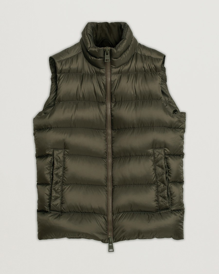 Herren | Jacken | Pre-owned | Herno Globe Down Puffer Gilet Forest Green