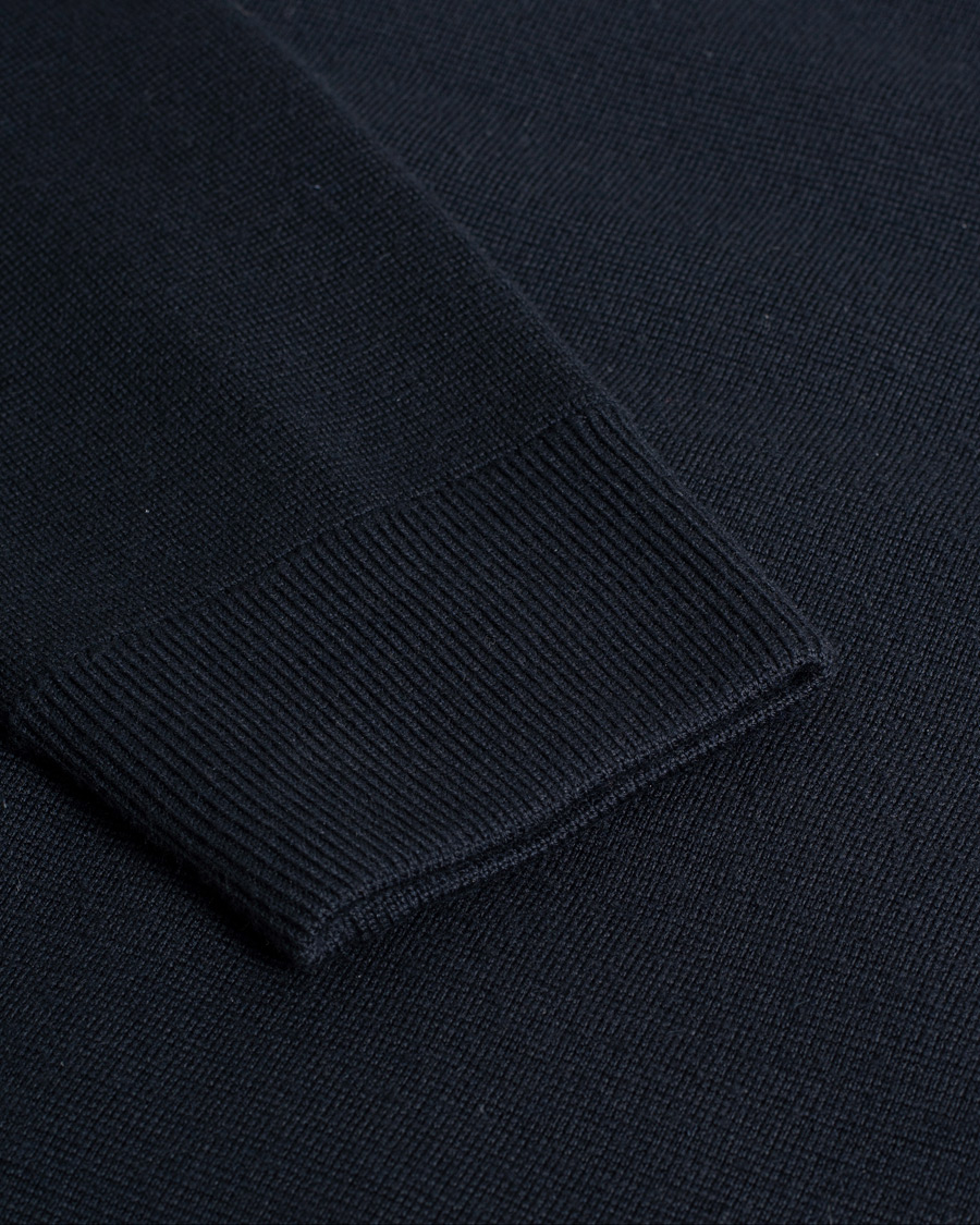 Herren |  | Pre-owned | Moncler Hybrid Zip Sweater Navy