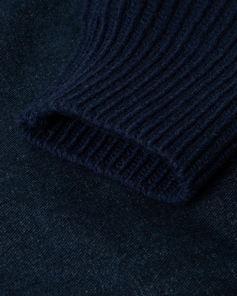 Herren | Jacken | Pre-owned | Dondup Denim Hybrid Jacket Dark Indigo 50