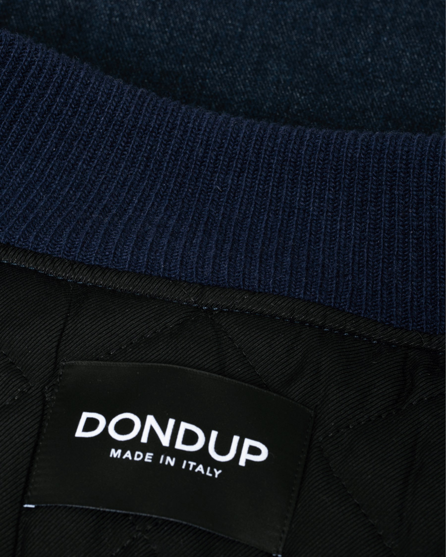Herren | Jacken | Pre-owned | Dondup Denim Hybrid Jacket Dark Indigo 50