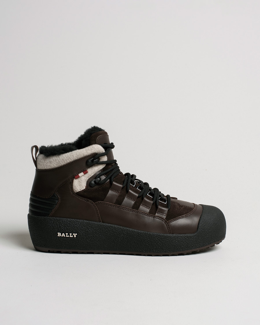 Herren | Bally Cusago Snow Boot Ebony | Pre-owned | Bally Cusago Snow Boot Ebony