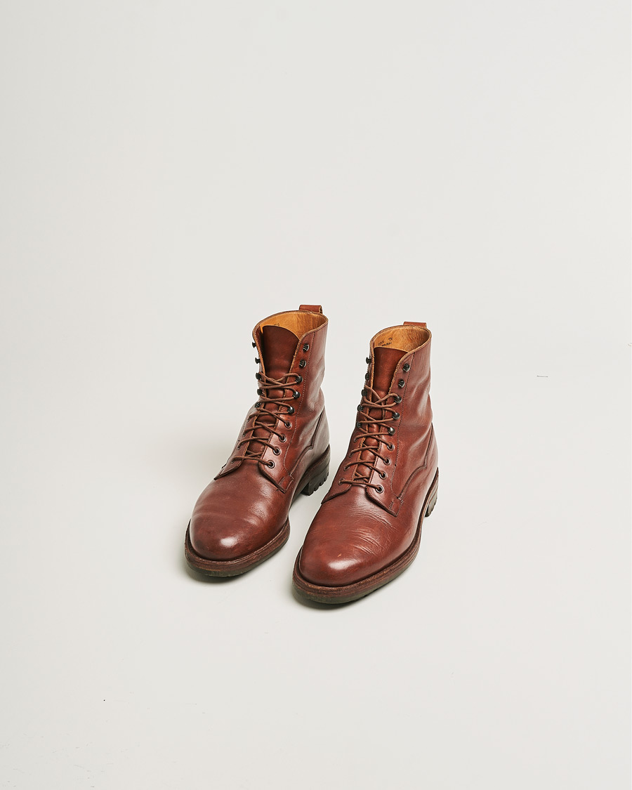 Herren | Pre-owned Schuhe | Pre-owned | Crockett & Jones Snowdon Boot Brown Calf UK9 - EU43