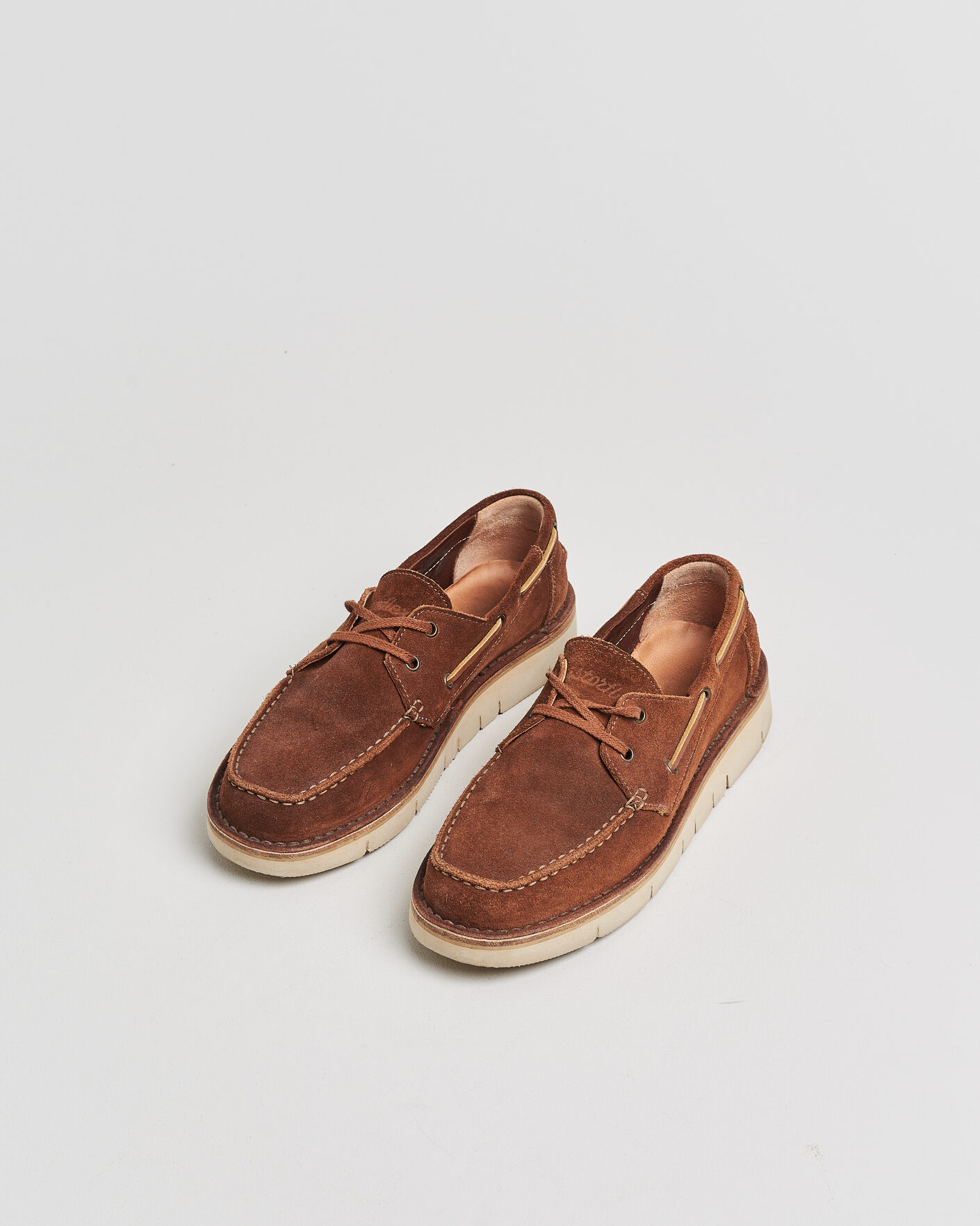 Herren | Pre-owned Schuhe | Pre-owned | Astorflex Boatflex Moccasin Brown Suede 43