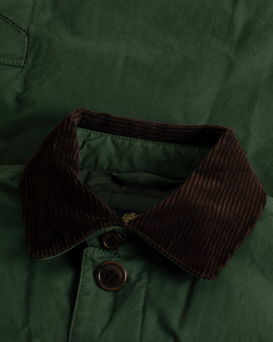 Herren | Jacken | Pre-owned | Barbour Gold Standard Polkerris Padded Shirt Jacket Sage