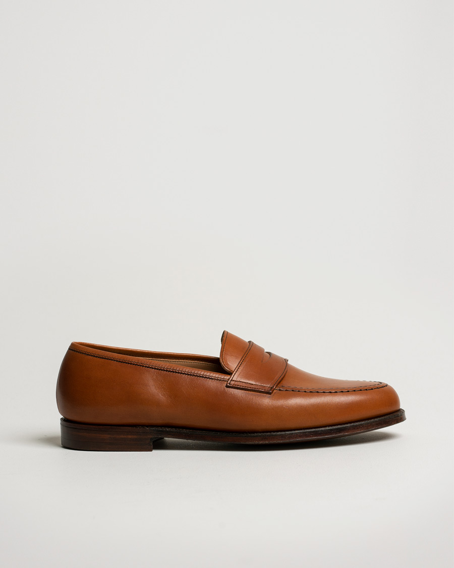 Herren | Boston Leather Sole Light Brown Calf | Pre-owned | Boston Leather Sole Light Brown Calf