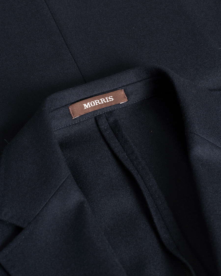 Herren | Pre-owned Sakkos | Pre-owned | Morris Heritage Keith Flannel Suit Blazer Navy