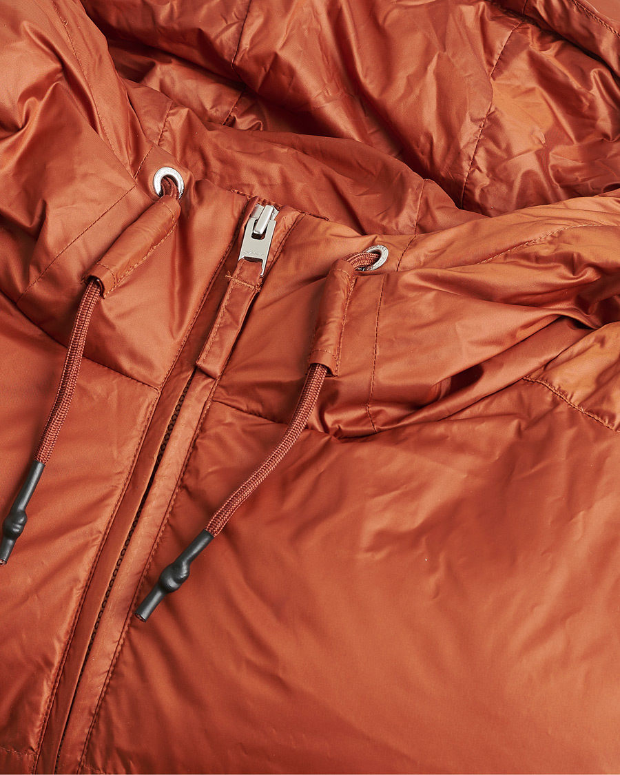 Herren | Pre-owned Jacken | Pre-owned | GANT Shiny Puffer Hooded Jacket Rust XL