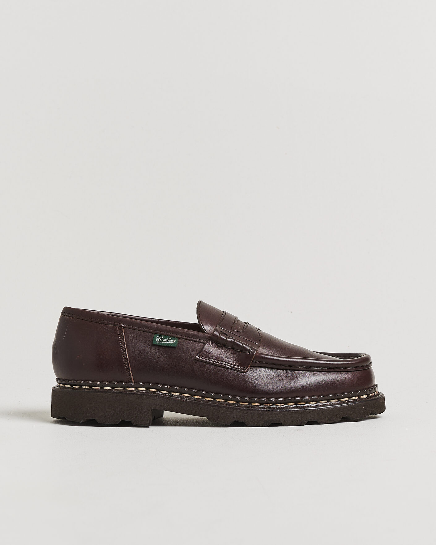 Herren | Pre-owned Rahmengenähte Schuhe | Pre-owned | Paraboot Reims Loafer Cafe UK7 - EU41